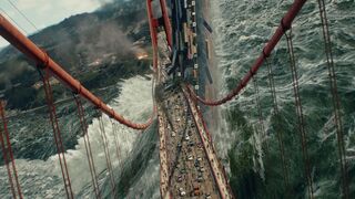San Andreas (2015) - Tsunami Scene - Pure Action [4K]