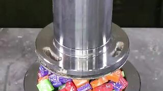 hydraulicpress relaxing candy #shorts