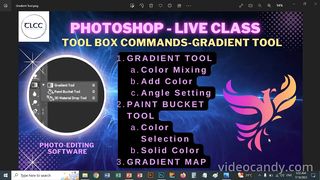 Photoshop Gradient Tool Live Class TLCC
