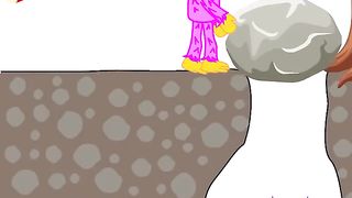 Huggy Wuggy stood up for Kissy Missy - Funny Animation