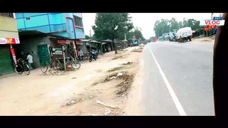 Bangladesh Rural Beautiful Village road Barai to Ambari Parbartipur Dianjpur