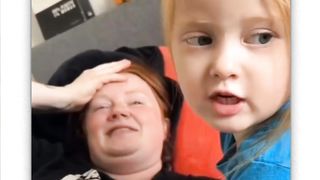 Funny kids video , she make milkshake????????