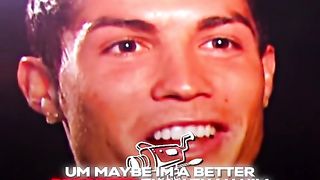 Cristiano and Messi the goat
