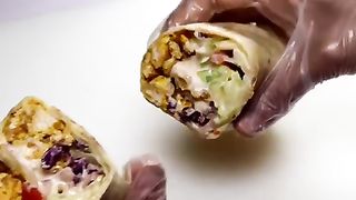 Chicken Wrap, Quick and easy recipe by recipes of the World
