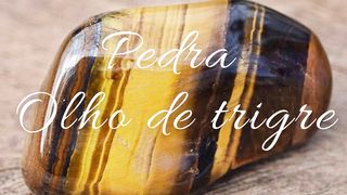 Pedras, cristais, conhecimento, olho de tigre