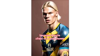 Erling haaland champions said funny word#shorts #funny