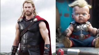 The Avengers have turned into babies/all characters #avengers #superhero