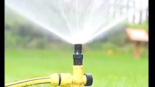 360° Garden Sprinkler Rotation Irrigation Watering System Automatic Agriculture Lawn Farm Greenhouse Spray Nozzle Tool 4.8 | 1,000+