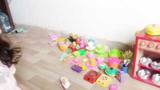 My Cute Baby Girl Playing With Toys