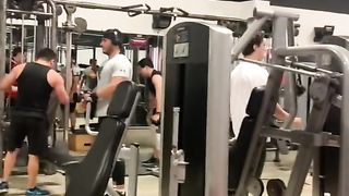 the gym was worked on by a friend