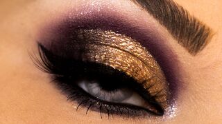Half cut crease makeup