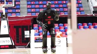 The 6'10 AI Robot NBA Player