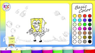 Magical SpongeBob Coloring | Add Sparkles and Glitter to Your Favorite Character
