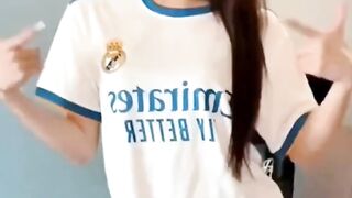 choose your favorite team? cute asian girl