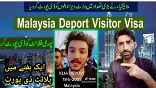 The Malaysian government returned the local visitor