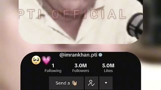 Imran Khan is the famous person on TikTok