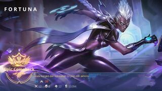 First use Hero karrie.. ???????? #mobilelegends #karriebestbuild #fotuna