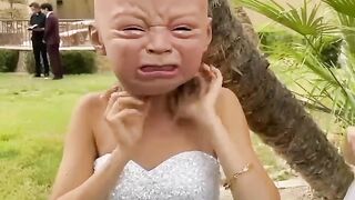 when he see`s his Bride`s face...