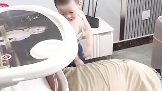 Funny video funny Kid ???????????? funny father and son