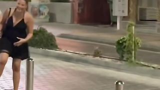 Bushman prank. Scared people. ????