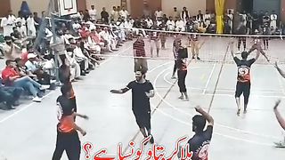 ہائے شانی ہائے shani gujjar is the best player of volleyball and brand of Spain.