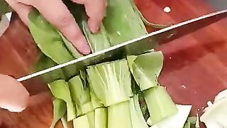 Tumis pokcoy jagung manis
