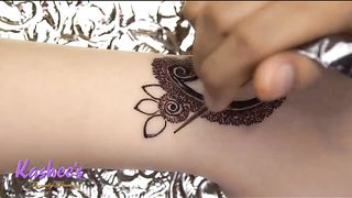 Simple Mehndi tutorial|mehndi design|