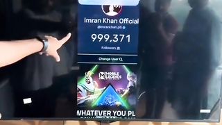 1 Million Imran Khan #imrankhan