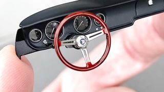 Dashboard customization in my Tamiya 1/24 scale Alfa Romeo Giulia Sprint GTA build