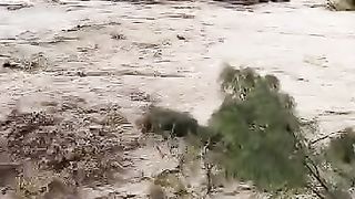 Havey flood in isakhel Pakistan and havey rain kalabagh in pakistan