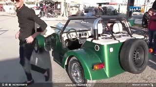 شاهد عراقي يصنع 3 سيارات بطريقة احترافية جدا