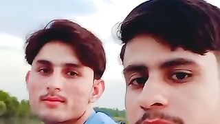 Superb weather in village
