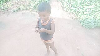 Baby talking Santhali