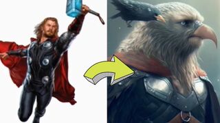 The Avengers have turned into eagles/all characters #avengers #superhero