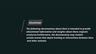 Al-Haiwaan Lion Facts |Episode 02|English