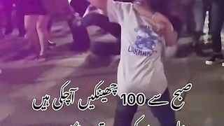 Kid dancing