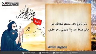 Shah Latif poetryڪيڏارو شاھ لطيف جي شاعري سر
