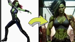 The Avengers have turned into big muscles/all characters #avengers #superhero