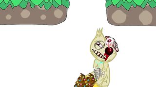 Kissy Missy Hurts Her Farts - Funny Animation