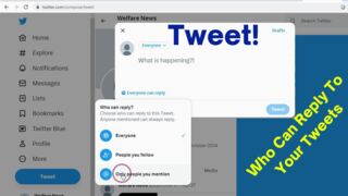 How To Make Settings For “Who Can Reply To Your Tweets” In Twitter Account (2023)