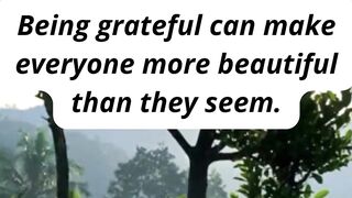 thanks is beautiful