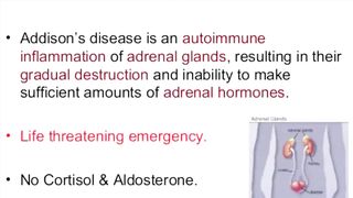 Addison's disease symptoms, causes, diagnosis & treatment