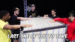 The last one to raise his hand on the $1,000,000 he keeps