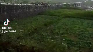 Bepergian ke pasirian jumpa Lahar semeru kemaren