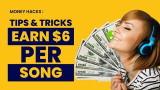 How To Earn $6 PER SONG Listened - Make Money Online