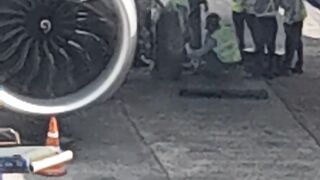 Final checkups before take off