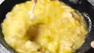 Banana egg cake