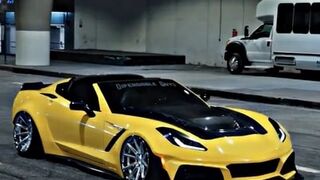 corvette car Ferrada Wheels
