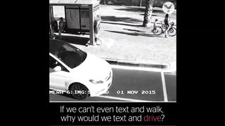 Do not use mobile while driving