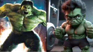 The Avengers have turned into babies/ all characters #avengers #superhero